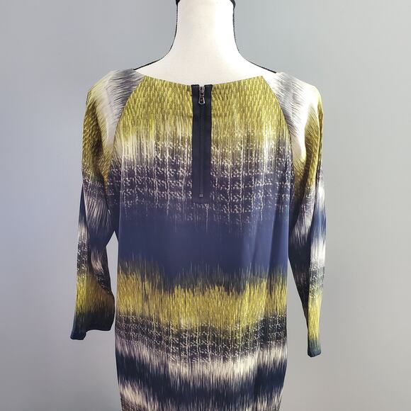 Kenneth Cole Women's Lightweight Color Block Striped Sheath Dress Size S - Picture 4 of 10